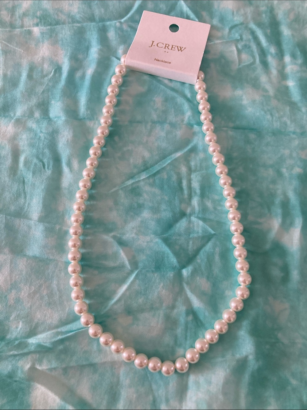 JCrew Factory pearl strand necklace